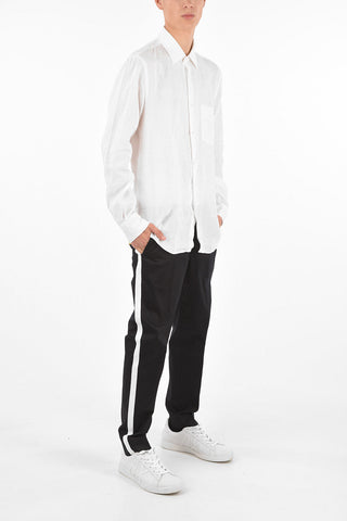 Linen Patch Pocket Shirt
