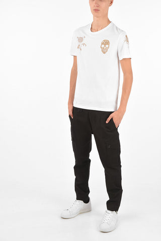 Golden Printed Crewneck T-shirt
