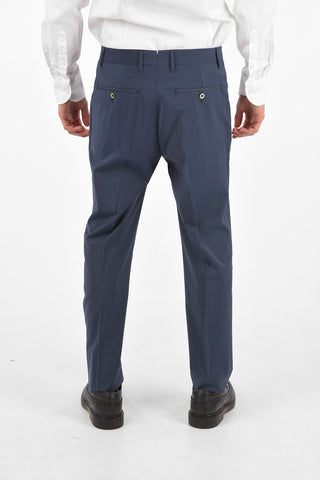 pantalone ad orlo dritto ACADEMY a vita regolare