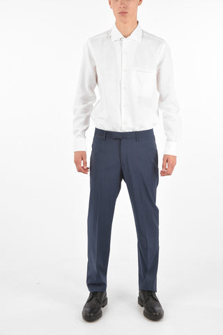 pantalone ad orlo dritto ACADEMY a vita regolare