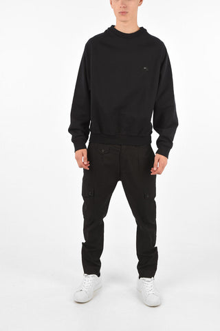 Crewneck Sweatshirt with Patch