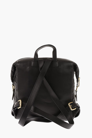 LOVE ecoleather  quilted Backpack