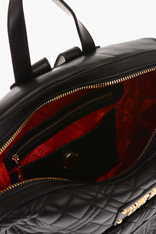 LOVE ecoleather  quilted Backpack
