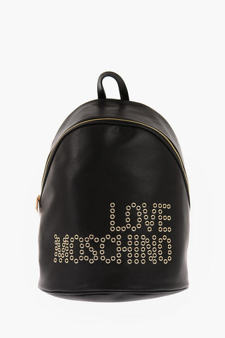 LOVE ecoleather Backpack with studs