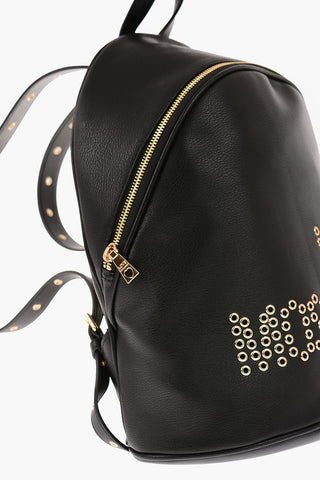 LOVE ecoleather Backpack with studs