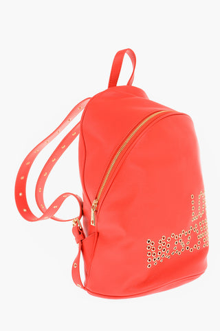 LOVE Zaini in ecopelle con borchie