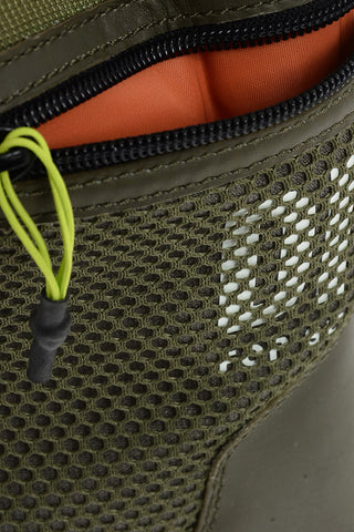 Leather H-CAGE DBZ high sneakers with pocket