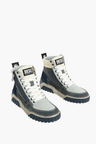Leather S-RUA MID High Sneakers