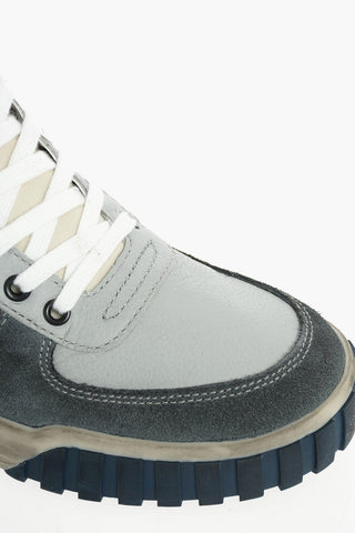 Leather S-RUA MID High Sneakers