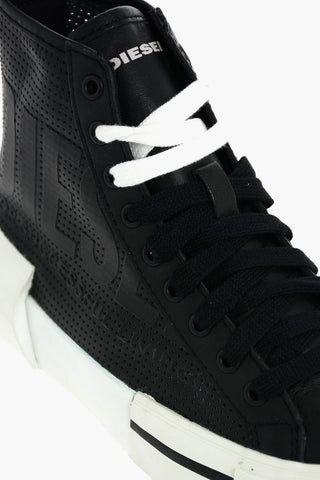 Leather S-DESE MID CUT W High Sneakers with print