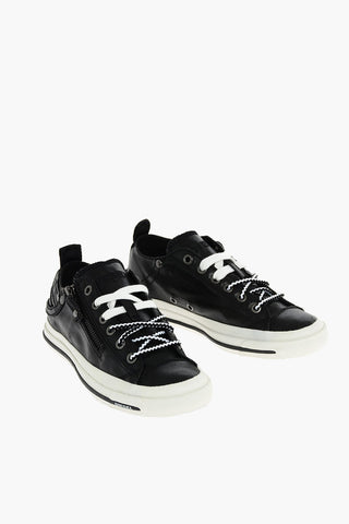 Waxed Denim EXPO-ZIP LOW W Sneakers