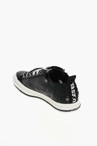 Waxed Denim EXPO-ZIP LOW W Sneakers