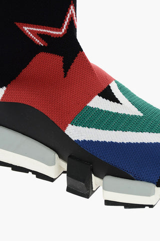canvas H-PADOLA HIGH SOCK high sneakers
