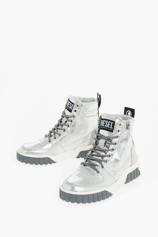 Leather S-RUA MID W High Sneakers