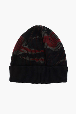 AC MILAN Camouflage Print CAPSULE CASQUETTE Beanie 