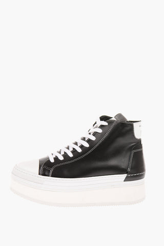Leather Visible Seams PLAT Sneakers