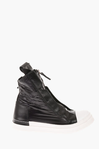 Lakke' Leather Unstructured High Sneakers