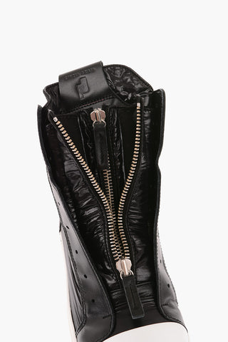 Lakke' Leather Unstructured High Sneakers