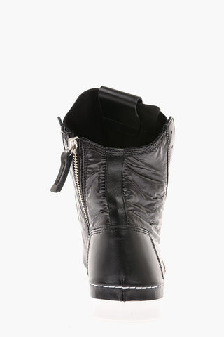 Lakke' Leather Unstructured High Sneakers