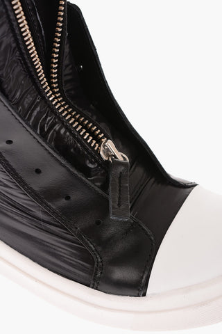 Lakke' Leather Unstructured High Sneakers