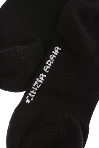 Ribbed Embroidered Socks