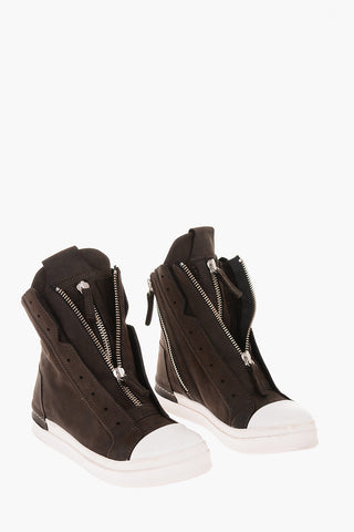 Nubuck Unstructured High Sneakers