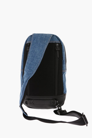 ALTAVILLA II denim one shoulder backpack