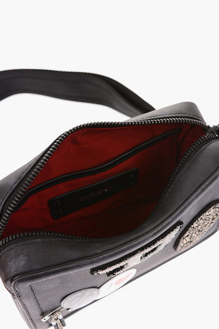 KUB8 ROSA' Cross bodybag with pins