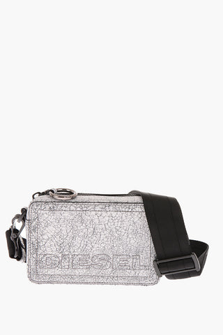 cross bodybag ROSA' pochette with craked leather