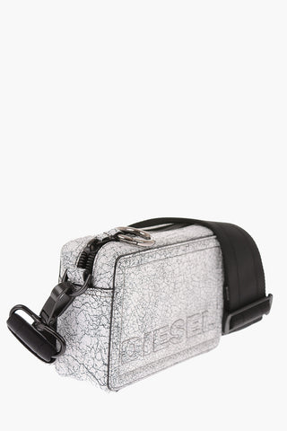 cross bodybag ROSA' pochette with craked leather