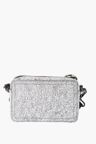 cross bodybag ROSA' pochette with craked leather