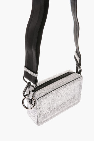 cross bodybag ROSA' pochette with craked leather