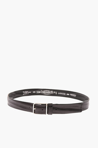Leather B-SILVER Belt