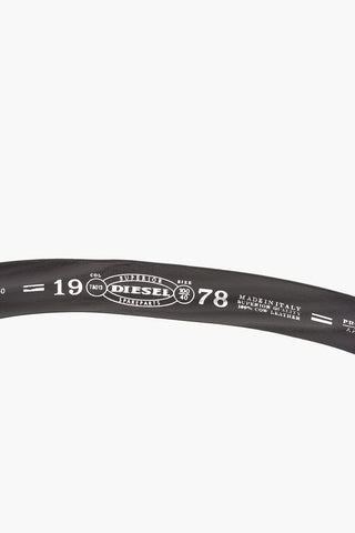 Leather B-SILVER Belt