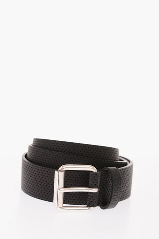 Leather B-LOLLO belt