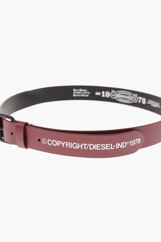 Faux Leather B-COPY Belt