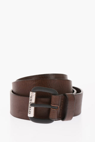  Leather B-ZIGRA Belt