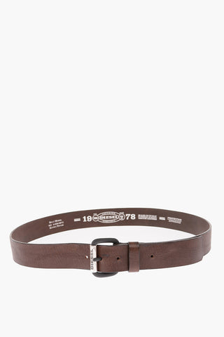  Leather B-ZIGRA Belt