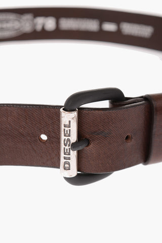  Leather B-ZIGRA Belt