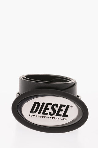 Logoed Leather B-CLUBBER Belt 