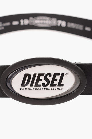 Logoed Leather B-CLUBBER Belt 