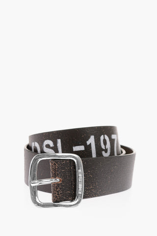  Cintura B-CRASEL in Pelle con Stampa