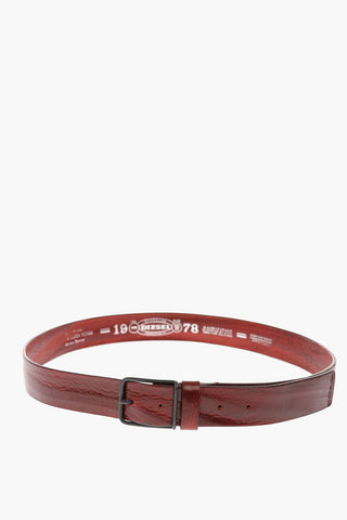  Leather B-SILVER Belt