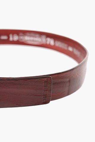  Leather B-SILVER Belt