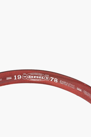  Leather B-SILVER Belt
