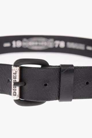 Leather B-ZIGRA Belt