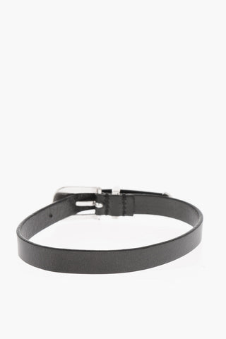 Faux Leather N-LAGHI Necklace