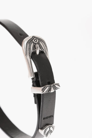Faux Leather N-LAGHI Necklace
