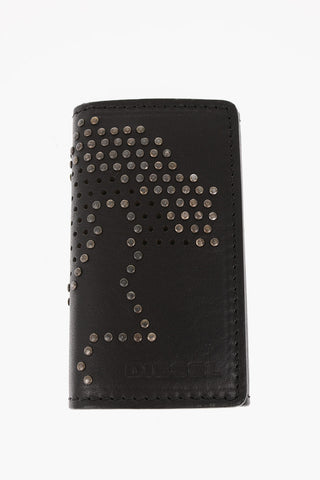 Leather Key Holder with Studded