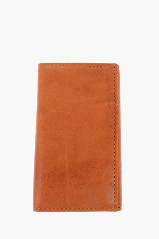 Logoed Leather Key Holder